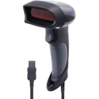 NETUM Handheld Laser Barcode Scanner 1D Lector de Escáner de Código de Barras con Cable USB Aplicaciones en…